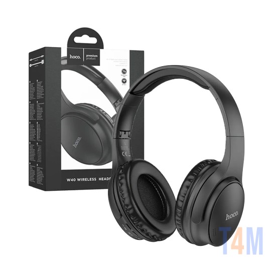 Auricular Bluetooth Hoco W40 200mAh Negro